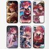 Houshou Marine Anime H-hololive Phone Case For IPhone 17 Air 16 15 14 13 Pro Max 11 12 Black Silicone Cover