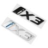 Car Rear Trunk Letters Logos Badge Emblem Decals Sticker For BMW IX3 G08 Boot Words Replacement Decoration Accessories sx2
