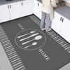 Kitchen Carpet Pvc Floor Mat Waterproof Non-slip Leather Mats Home Decoration Cartoon Rug Large Area Rugs Alfombra Cocina