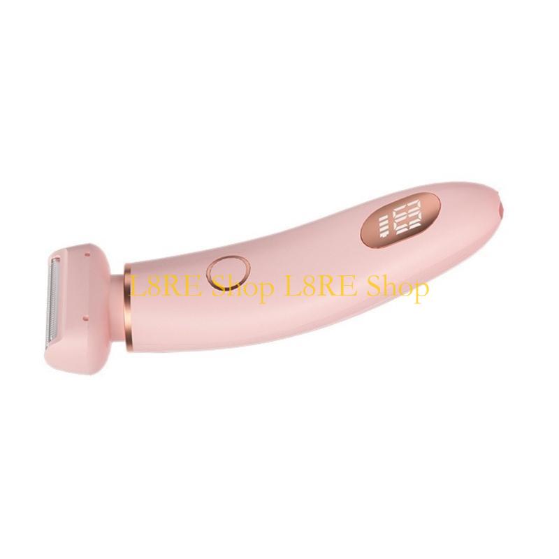 L8RE Portable Trimmer Wet and Dry Shaver Cordless Razors Body Hair Remover for Quick Grooming Travel Friendly Groomer