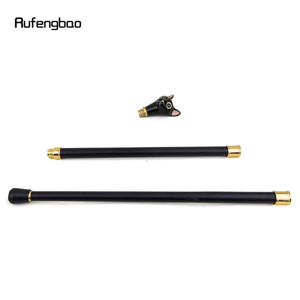 Черный, золотой кот, джентльмен, котенок, трость, модная трость, ручка джентльмена, трость, 93 см