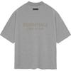 Fear of God Футболка Essentials с V-образным вырезом Dark Heather Oatmeal Мужские топы Серые 125SP244213F