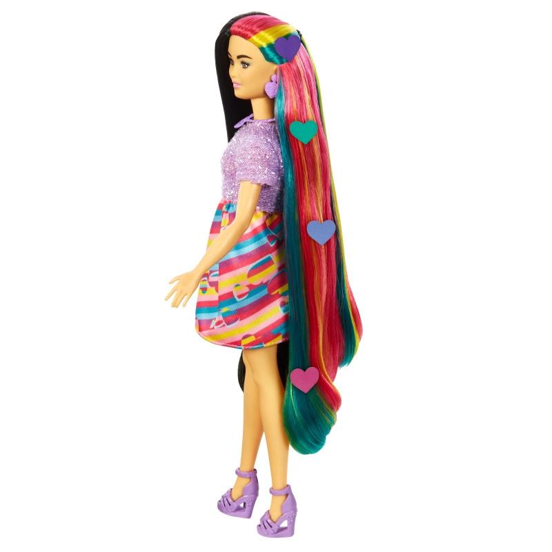 Кукла БАРБИ Totally Hair HEART с длинными волосами MATTEL