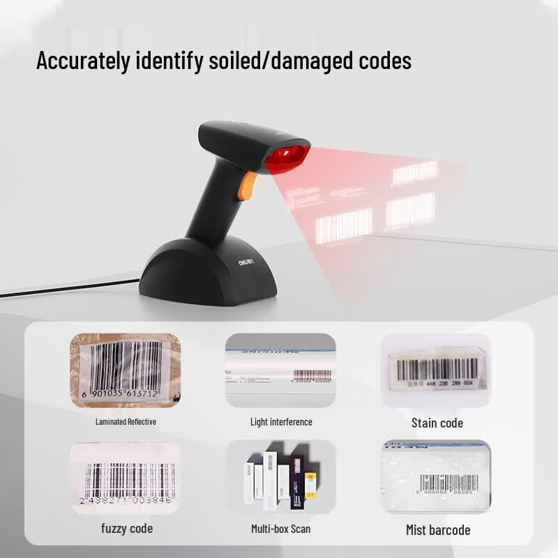 Deli AA62 Medical Barcode Scanner