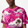 LOUIS VUITTON Printed Short Sleeved Cotton T shirt 1AFR56