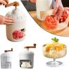 Портативная мини-дробилка для льда с ручным управлением, машина для приготовления смузи, бытовой кухонный инструмент
