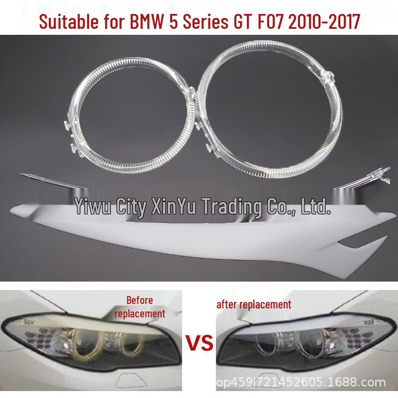 БМВ 5 серии GT F07 (2010-2017) Световодная полоса ДХО Ангельские глазки Белый свет Балласт Брови