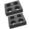 2 Pcs Foam Cup Holder Tray   Portable Drink Carrier for Takeout Beverages, Perfect for Hot and Cold Drinks   Versatile Holder for Parties, Picnics