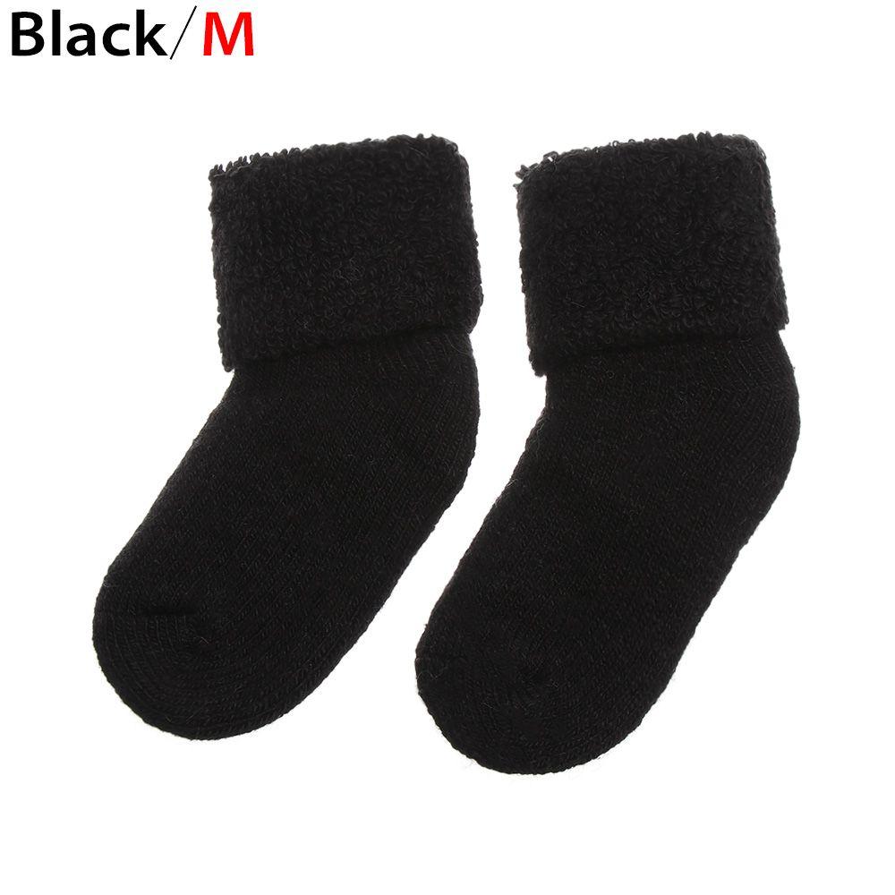 Comfortable Kids Woolen Socks Candy Colors 0~8 Years Childen Baby Stocking Winter Thick Warm Soft Snow Floor Socks Gifts