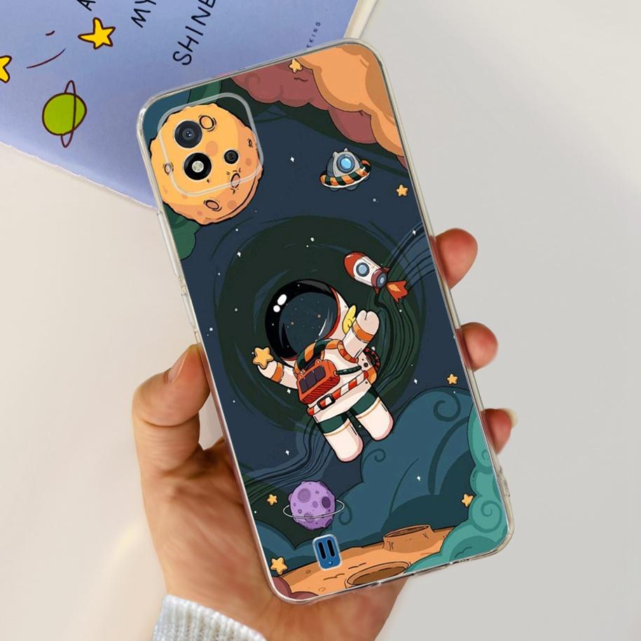 Для чехла Realme C11 2021 Чехол Модный Мраморный Сердце Любви Силиконовый Мягкий ТПУ Задняя крышка телефона Для Realme C11 RMX2185 C20 C20A Capa