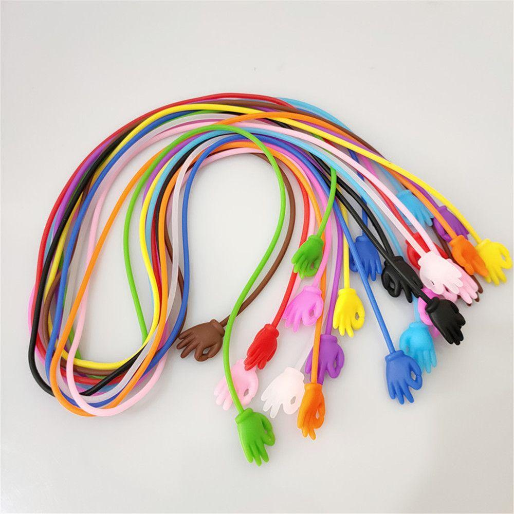 Accessories Sports Silicone Anti-Slip Eyeglasses Rope Eyewear Lanyard Glasses Strap Neck Cord