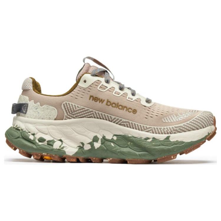 New Balance Больше Trail V3 Модные Удобные Универсальные Тканевые Низкие Кроссовки для Трейлраннинга Мужские кроссовки Бежевый MTMORCB3