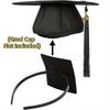 Invisible Anti-fall Hairband Non-Slip Hat Accessories Graduation Cap Headband  Graduation Season