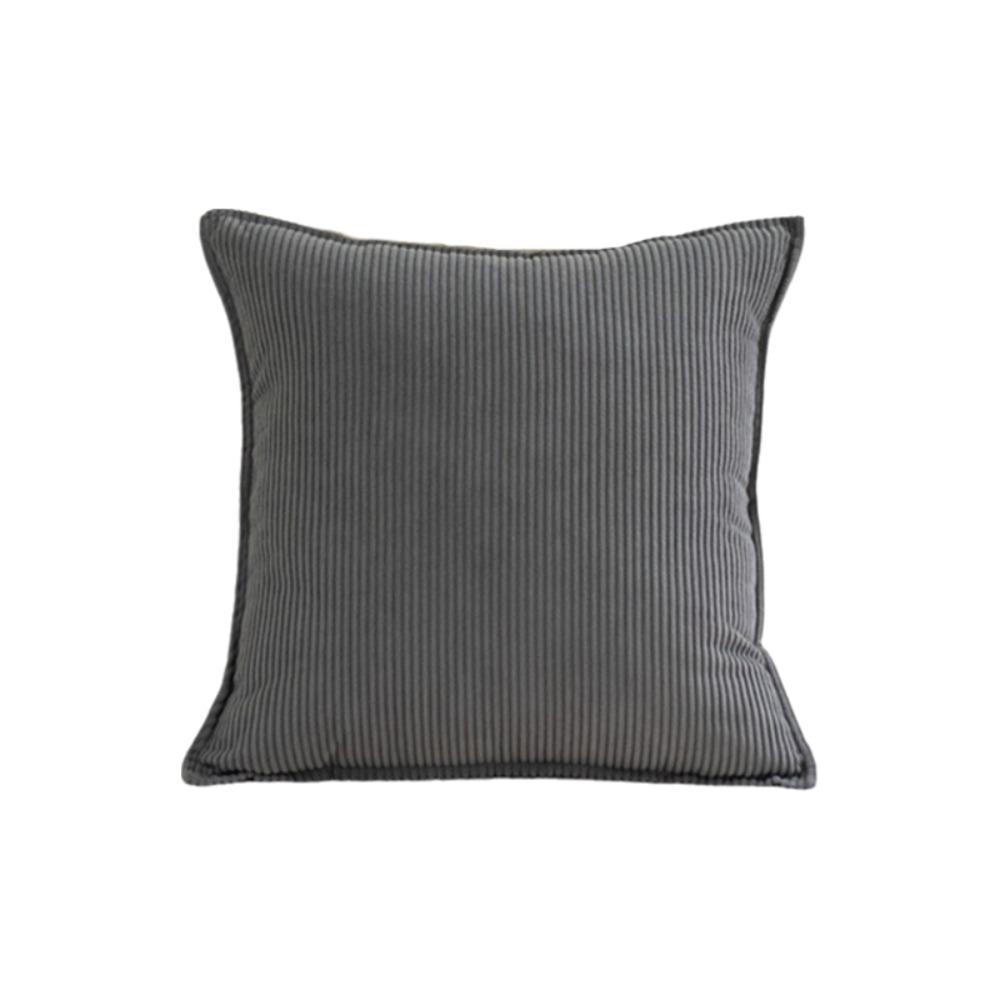 Square Corduroy Striped Throw Pillow Cover Japanese style Cushion Cover Sofa Pillowcase Couch