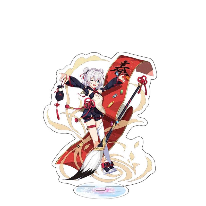 Игра аниме Honkai Impact 3 Yae Sakura Teresa Mei модель акриловая фигурка стенд окрашенный декор стола орнамент подарок 15 см