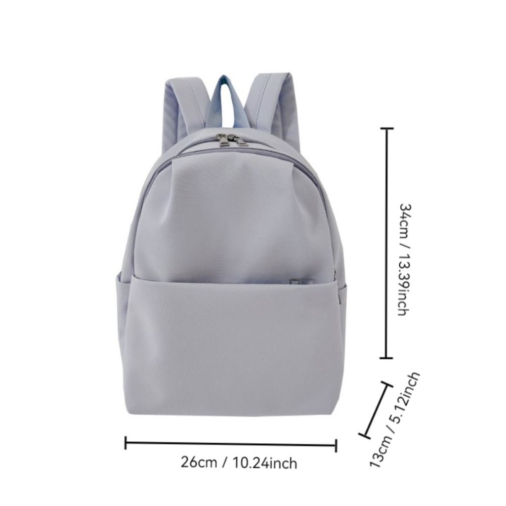 Однотонный женский рюкзак большой емкости для ноутбука портативный рюкзак для отдыха и путешествий