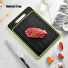 4 In 1 Black Multi-function Double-sided Chopping Board Chopping Board Kitchen Knife Chopping Board Kitchen Accessories Tools