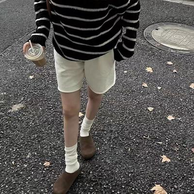 Цельная коровья кожа~ Новые кожаные шлепанцы на платформе, женские шлепанцы-полусабо, крутые шлепанцы