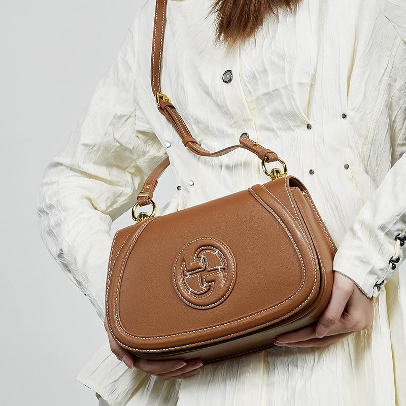 Высококлассная Ретро Одноплечевая Сумка Кроссбоди Женская Универсальная и Легкая Роскошная Сумка Под Мышку