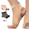 1Pair Plantar Fasciitis Socks with Arch Support for Men ,Women  Toeless Compression Socks Foot Pain Relief , Ankle Swelling