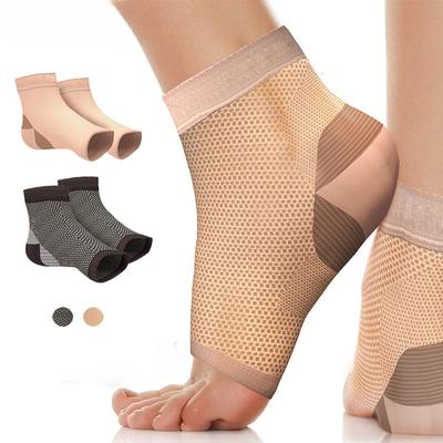 1 пара носков для подошвенного фасциита с поддержкой свода стопы для мужчин, женщин, компрессионные носки без пальцев, облегчение боли в ногах, отек лодыжки
