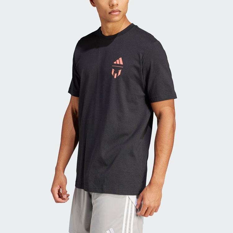 Adidas Messi Soccer Jerseys Men's Black Moderate Straight Fit (Unisex) Soccer Jerseys IT7080