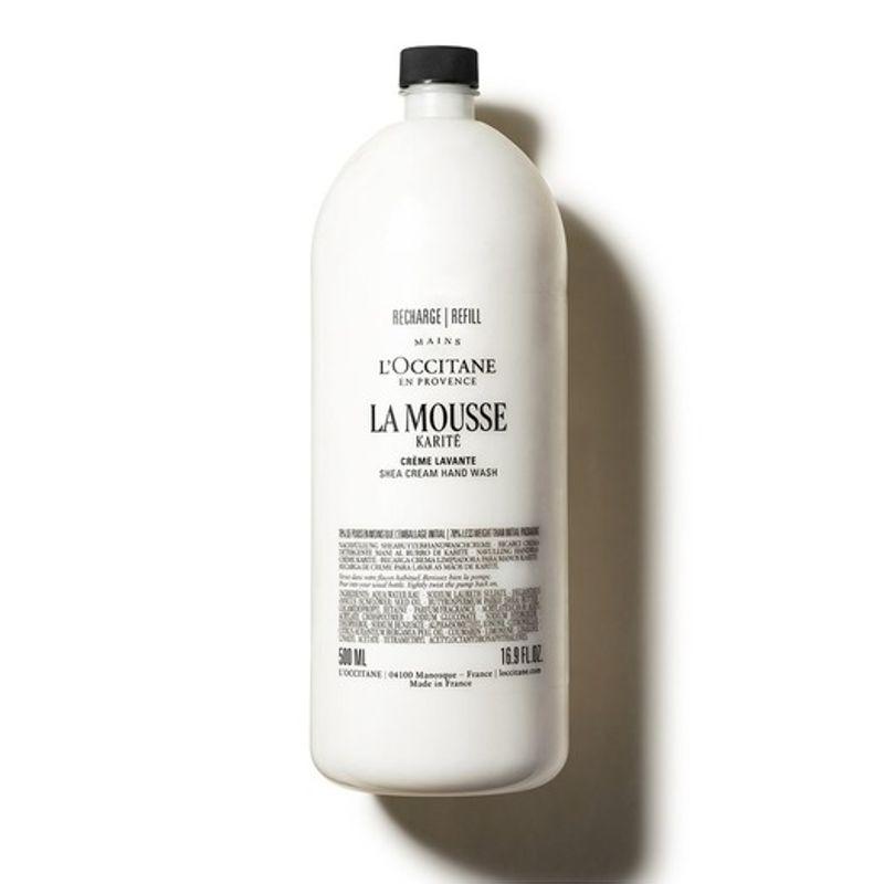 LOCCITANE Крем для рук с маслом ши, сменный блок 500 мл (Carite Confort)