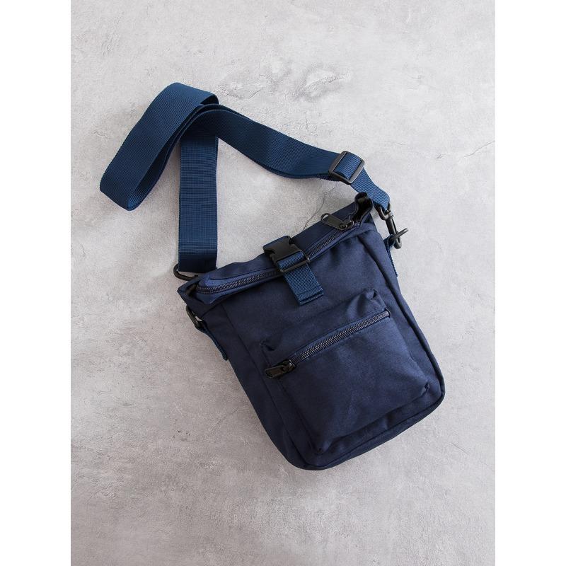 Мужская холщовая маленькая сумка-портфель, простая ветровая сумка для мобильного телефона, повседневная трендовая корейская версия небольшой квадратной сумки с женской сумкой через плечо