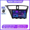Android 14 для Honda CIVIC Хэтчбек с левым рулем 2012 - 2017 Автомобильный Carplay WIFI GPS Навигация Мультимедийный Видео Плеер Стерео Без 2DIN DVD