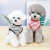 Полосатый жилет без рукавов для щенков, весна-лето, одежда для домашних животных для маленьких собак, померанских шпицев, чихуахуа, свитера, футболки для котят, наряды