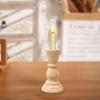Candle Holder Candlestick Stand Pedestal Photo Props Centerpiece Table Ornament Wooden for Party