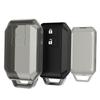 Kwmobile Чехол для ключа Suzuki с системой Keyless Go, Чехол для ключа из ТПУ, Прозрачный чехол для ключа, Ударопрочный, для ключа с 2 кнопками, Совместимый, - - Защита, Черный/Прозрачный