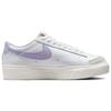 Nike Кроссовки Blazer Low на платформе White Sail Lilac Bloom Женские DJ0292-114