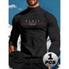 Versatile, Men's Long Sleeve Tee, Regular Fit
