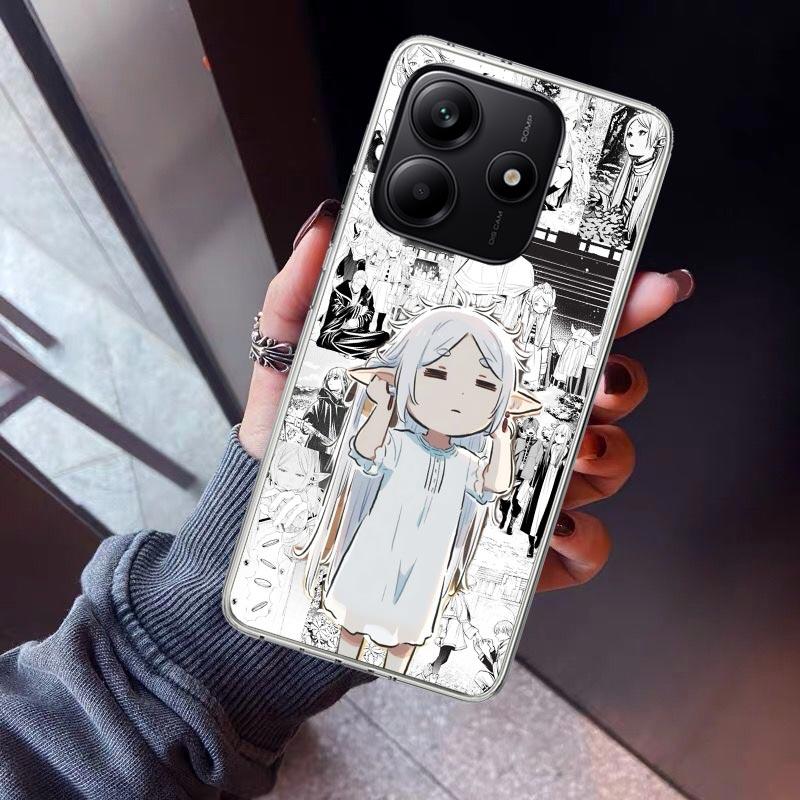 Frieren Beyond Journeys End Phone Case For Xiaomi Redmi Note 10 11 12 13 14 15 Pro Plus 11S 12S 14S 11T 11E 10S Soft TPU Back Co