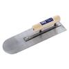 Kanesika Meister Earthenware Trowel, Wooden Handle, Rounded Tip, 330mm, 12043300060