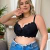 European and American Hot-selling Big Breasts with Underwire Bras, Sexy Push-up Large Size Underwear