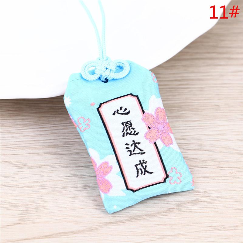 1шт японская молитва Омамори молитва удачи красота здоровье страж талисман кулон