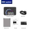 ZQKJ M13 OBD2 And GPS Dual System HUD Car Head Up Display Speed Windshield Projector RPM Fuel Consumption Overspeed Alarm