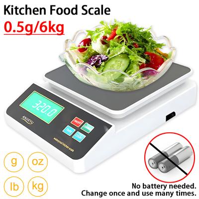 0,5 г/6 кг цифровые электронные кухонные весы с ЖК-дисплеем многофункциональные из нержавеющей стали для измерения веса продуктов питания инструмент для выпечки