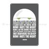 Good Grief DON'T PANIC Marvin Cute Hitchhikers Guide To the Galaxy and the Life Droid Project Metal Printing Tin Sign Poster