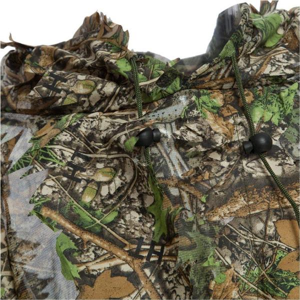 Маскировочный костюм-пончо для улицы, камуфляжный камуфляжный плащ с 3D листьями для военных, CS, охоты в джунглях, пейнтбола, страйкбола, фотографий дикой природы, Хэллоуина