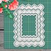 Basic Lace Layer Frame Metal Cutting Dies for DIY Scrapbooking Cutting Die Paper Cards Embossed Decorative Craft Die Cut