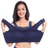 Women Large Size Sport Brassiere Shockproof Wireless Gather Bra Seamless Thin Bralette Tank Top