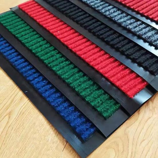 Коврик для пола с противоскользящим дизайном, ультратонкий профиль, придверный коврик, влагопоглощающий входной коврик, пескозащитный коврик для прихожей