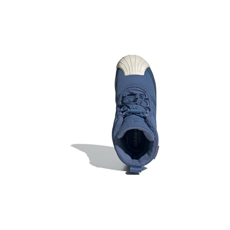 adidas Детские кроссовки Superstar 360 2.0 Boot J Crew синие Wonder-White IE9751