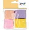 Crepe Paper Rolls - Artemio - Pastel - 3.5 X 10 Cm - 4 Pcs - Ideal for Creative Activities