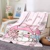 1 шт. Плед My Melody Hello Kitty Легкий фланелевый плед для дивана кровати путешествий кемпинга гостиной офиса дивана кресла