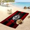 SC Freiburg FC Personalized Printed Beach Towel Soccer Logo Support Custom Name Text Absorbent Towel For Sport Travel Special Gift