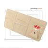 Car Sun Visor Organizer Glasses Clip Pocket Card Storage For Hyundai Kona Elantra Wagon Accent Ioniq Veloster GDI i20 Santa Fe AA2